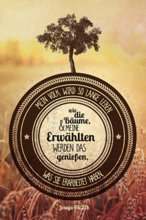 Bild: Mein Volk wird so lange leben (Leinwanddruck auf Kelilrahmen)