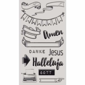 Bible Art Journaling - Stempelset: Basics