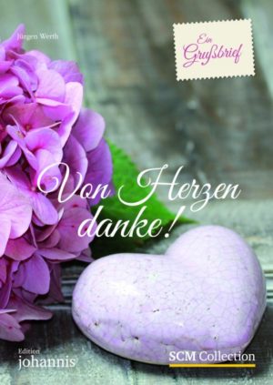 Jürgen Werth - Von Herzen danke (Grussbrief 5 Ex.)