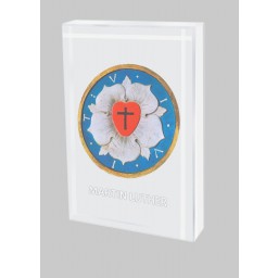 Glasquader: Lutherrose