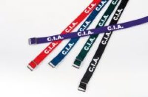 Armband: C.I.A. Christians in action (schwarz)