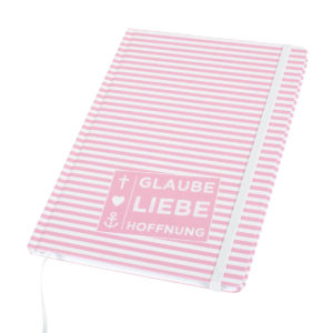 Notizbuch: Glaube Liebe Hoffnung