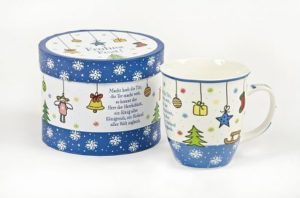 Henkeltasse: Macht hoch die Tür