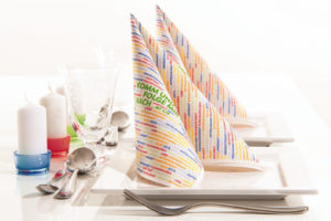 Servietten-Set: Komm und folge mir nach