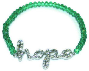 Armband: Hope - Blue Zircon
