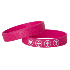 Armband: The Four - magenta 180 mm (Die4Punkte)