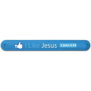 Slap Bracelet - I Like Jesus