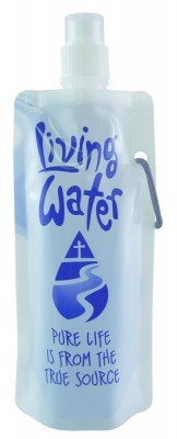 Flexible Water Bottle: Living Water