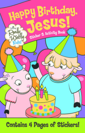 Weihnachts-Rätsel- und Malheft: Happy Birthday Jesus