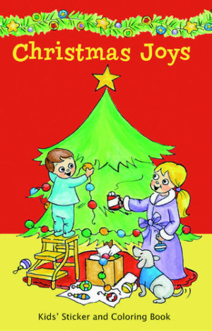 Weihnachts-Rätsel- und Malheft: Christmas Joys