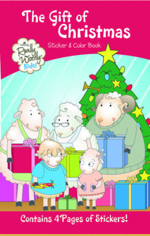 Weihnachts-Rätsel- und Malheft: Really Wooly Kids
