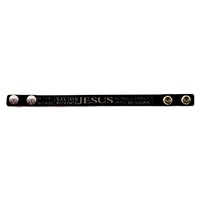 PowerStraps - Silikon Armband mit "Names of Jesus": grüngrau