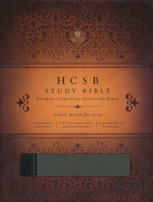 Christian Standard Bible: CBS - Black & Gray Simulated Leather