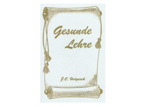 J.C. Hedgecock - Gesunde Lehre