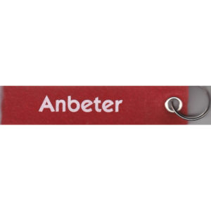 Schlüsselanhänger: Anbeter