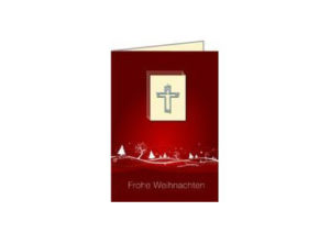 Geschenkkarte: Frohe Weihnachten
