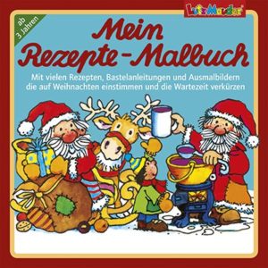 Mein Rezept-Malbuch: Weihnachten