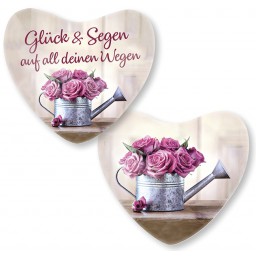 Magnet-Set: Glück & Segen auf all deinen Wegen (2 Stück)