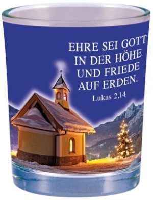 Windlicht: Ehre sei Gott in der Höhe