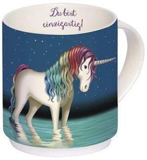Tasse: Du bist einzigartig! (Einhorn)