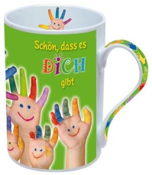 Tasse: Schön dass es Dich gibt (Foto-Motiv)