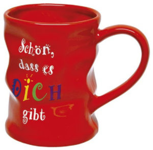 Knittertasse: Schön, dass es Dich gibt