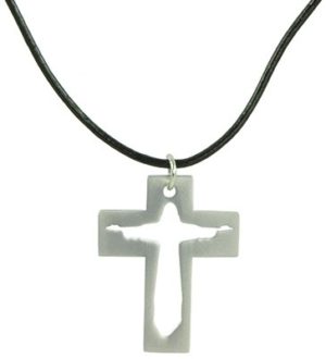 Halskette: Kreuz mit Korpus