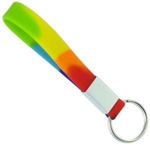 Schlüsselanhänger: Regenbogen neutral