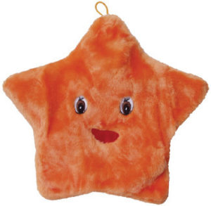 Wärmekissen: Stern (orange)