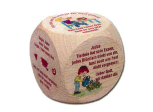 Gebetswürfel Tischgebete