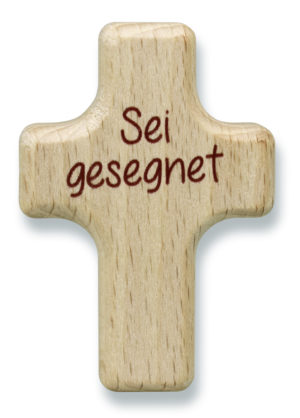 Handkreuz: Sei gesegnet
