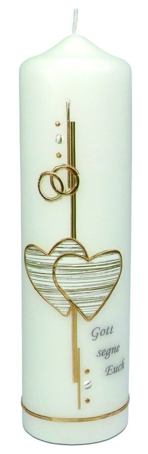 Kerze: Hochzeit