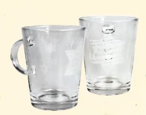 Teeglas: Gesegnete Weihnachen