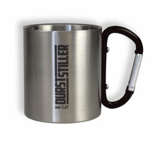 Outdoor-Tasse: Durststiller (schwarz)