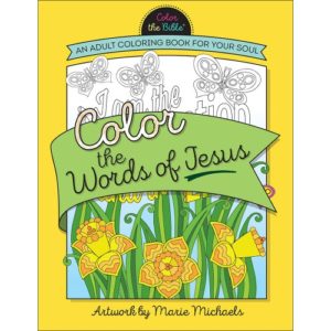 Coloring Book: Marie Michaels - Color the Words of Jesus