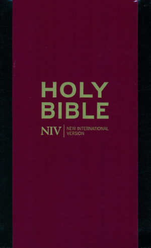 Bible NIV: Pocket Bible with Zip (schwarze Hülle aus Leder u. mit Reissverschluss)
