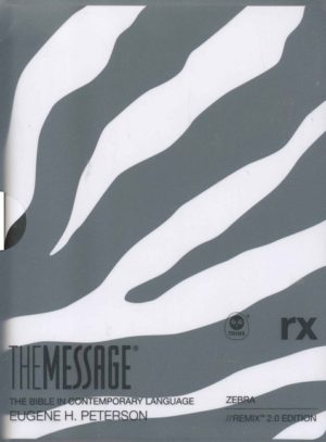 Eugene Peterson - The Message: Remix, soft leather-look, zebra print