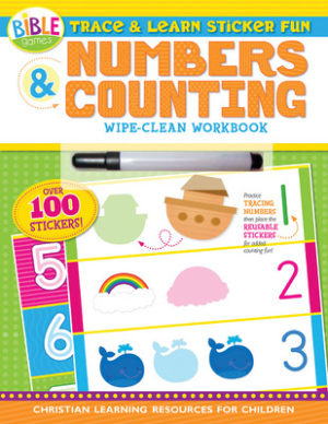 Shiloh Kids - Numbers and Counting: Trace and Learn Sticker Fun
