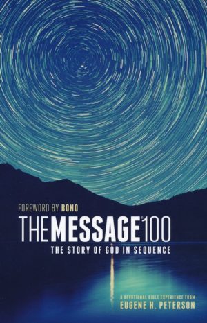 Eugene Peterson - The Message 100 Devotional Bible: The Story of God in Sequence (softcover)