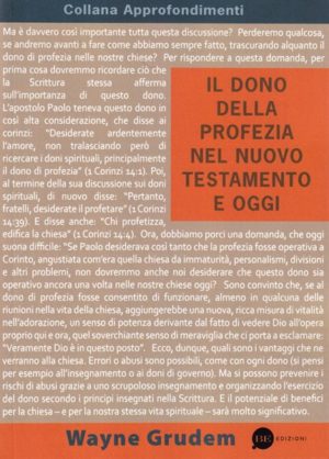 Wayne Grudem - Il dono della profezia nel Nuovo Testamento e oggi