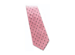 Krawatte: Kreuz (rosa)