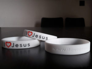 Armband: I love Jesus (150 mm)