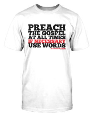 T-Shirt: If Necessary (White, L)