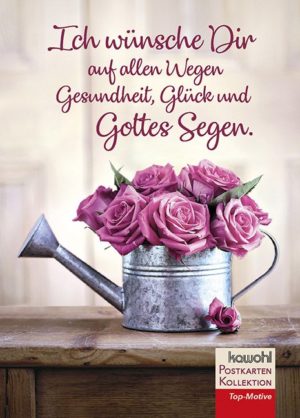Postkartenbuch: Ich wünsche Dir auf allen Wegen