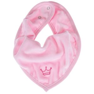 Baby Bandana: Krönchen (rosa)