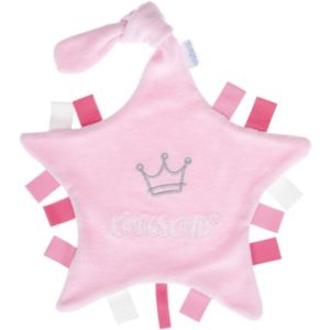 Schmusetuch: Königskind (rosa)