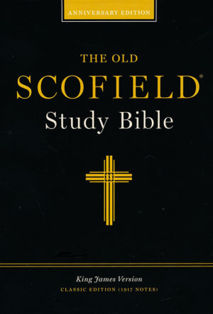 King James Version KJV - Old Scofield Study Bible Classic Edition, Bonded Leather black