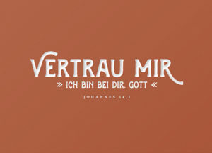 Postkarte: Vertrau mir (XL)