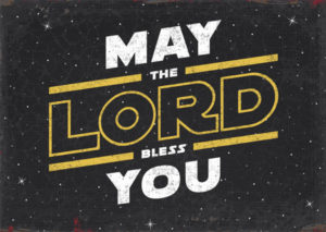 Postkarte: May the Lord bless you