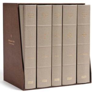 CSB: Reader's Bible, Cloth Over-Board (5 Volumes)